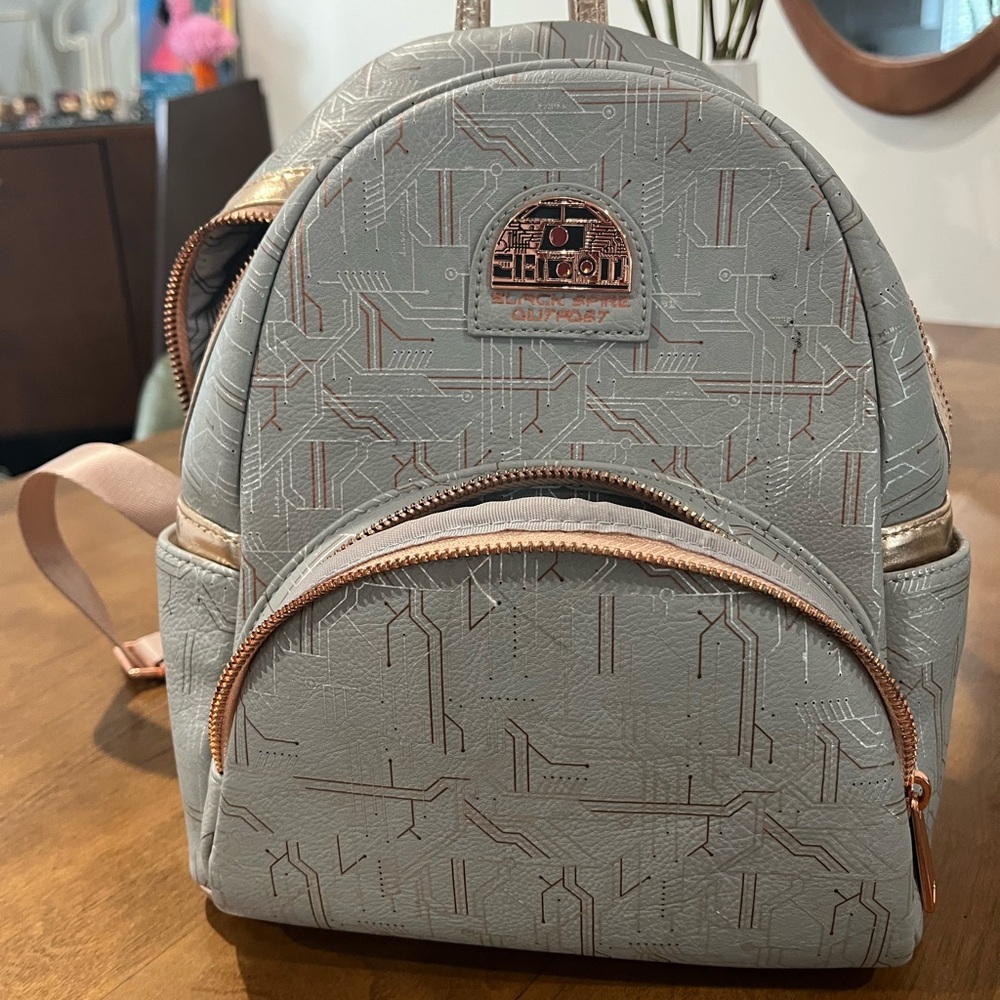 Loungefly Disney Star Wars Black Spire Outpost Mini Backpack